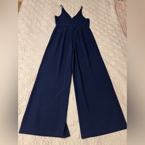 Hutch Navy Jumpsuit